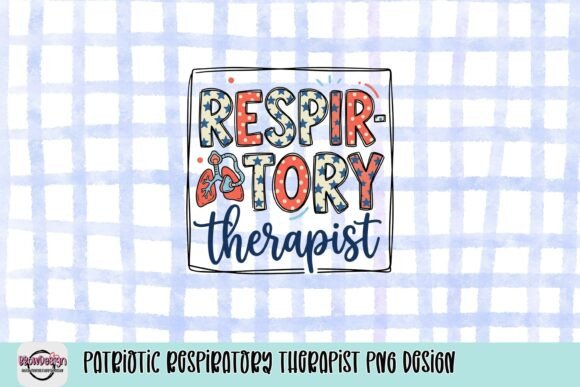 Download Patriotic Respiratory Therapist PNG Design - Respiratory Collection