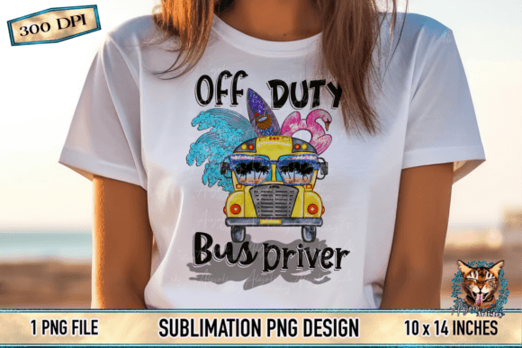 Download Vacation off-Duty Bus Driver Sublimation - Driver Collection