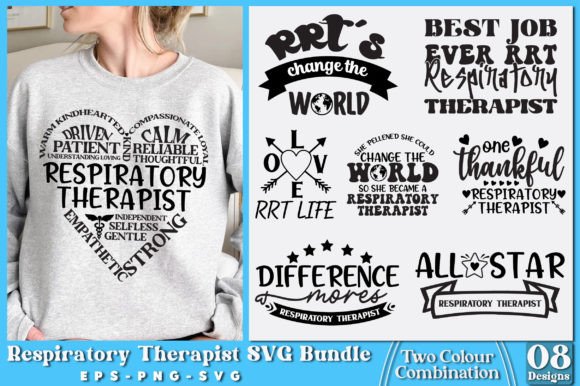 Download Respiratory Therapist SVG Bundle - Respiratory Collection