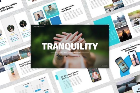 Download Presentation Templates - Tranquility - Presentation templates Collection