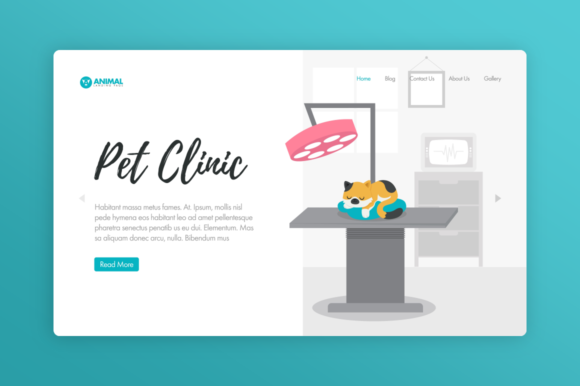 Download Website Illustration-Animal-Pet-Clinic - Clinic Collection