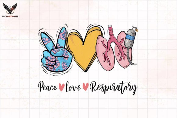 Download Peace Love Respiratory Clipart PNG - Respiratory Collection