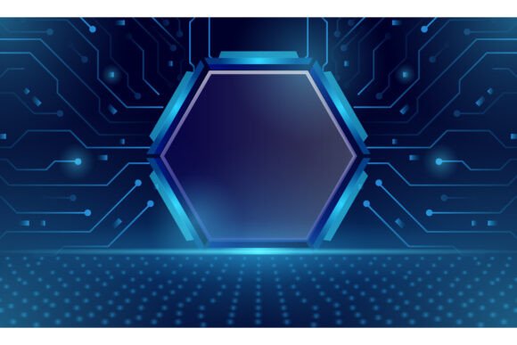 Download Futuristic Cyberspace Abstract Technolog - Cyber Collection
