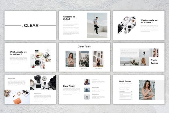Download Presentation Templates - Clear - Presentation templates Collection