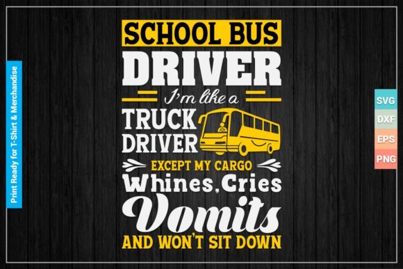 Download School Bus Driver SVG PRINTABLE FILES - Driver Collection