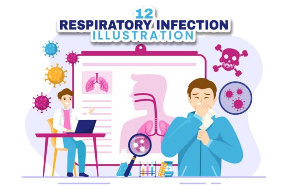 Download 12 Respiratory Infection Illustration - Respiratory Collection
