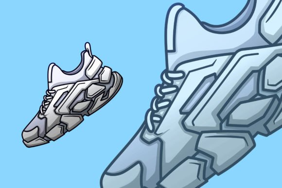 Download White Hypebeast Shoes Sneakers Vector - Premium Resources