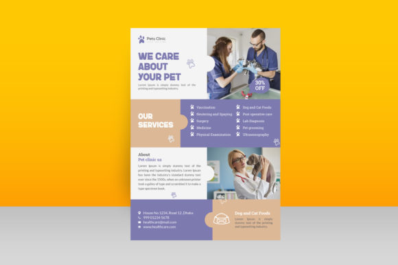 Download Vet Clinic Flyer Design - Clinic Collection